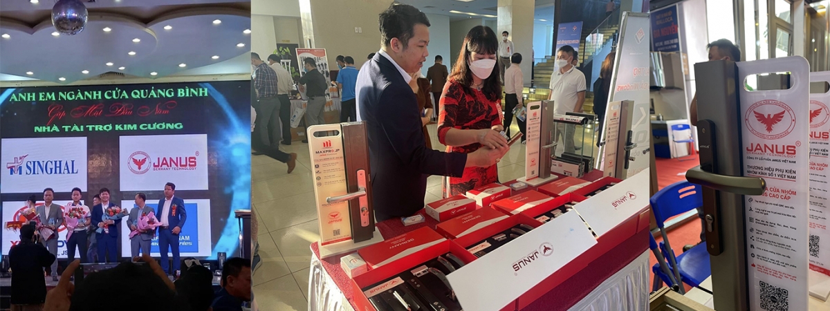 PHỤ KIỆN JANUS TRƯNG BÀY HỘI CHỢ